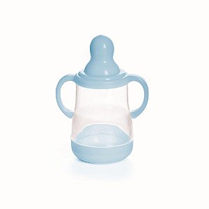 Mini Mamadeira com Alça Azul - 8 Un