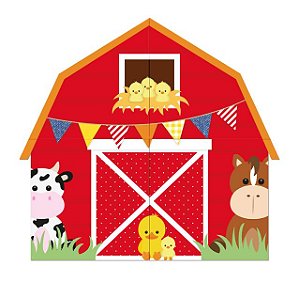 Painel Gigante 4 Laminas Fazendinha