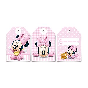 Tags de Para Minnie Baby 4,5X6,5 - 12 Un