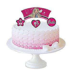 Topper Festa Barbie - Festcolor
