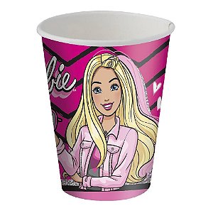 Copo Papel 200Ml Festa Barbie - Festcolor
