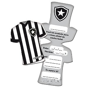 Convite Botafogo - Festcolor - 8 Un