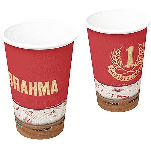 Copo Papel 300ml Brahma - Festcolor - 08Un