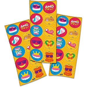 Adesivo Festa Fini - Festcolor - 30Un