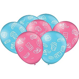 Balão Importado Especial Festa Fini - Festcolor - 25Un