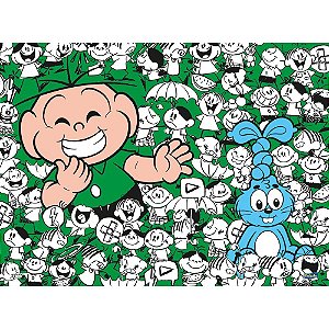 Painel Decorativo em TNT Cebolinha - Festcolor - 1Un