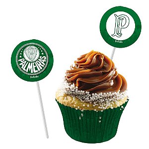 Bandeirinha para Docinhos Palmeiras - Festcolor - 08Un