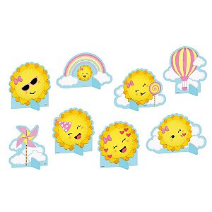 Decoração de Mesa Raio de Sol - Festcolor - 08Un