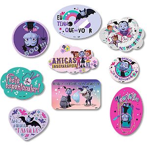 Kit Placas Vampirina - Festcolor - 09Un