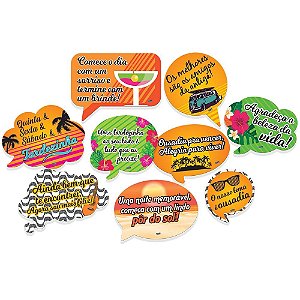 Kit Placas Tardezinha - Festcolor - 09Un