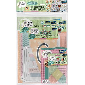 Kit Só um Bolinho Celebre a Vida - Festcolor - 1Un