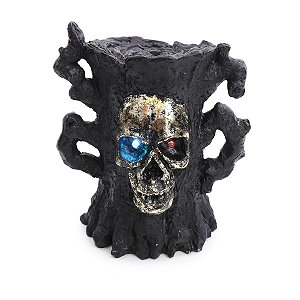 Árvore Decorativa Assombrada Com Luz 18cm - 1 Un