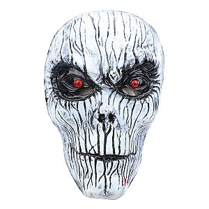 Máscara Crânio Fantasma Sombrio Halloween - Cromus - 1 Un