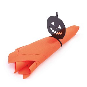 Argola Para Guardanapo Abóbora Halloween - 1 Un