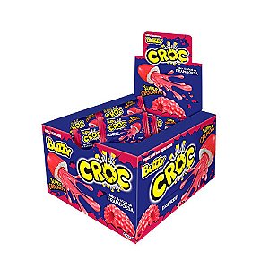 Chiclete Buzzy Croc Recheado Sabor Framboesa - 40 Un