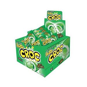 Chiclete Buzzy Croc Recheado Sabor Hortelã - 40 Un