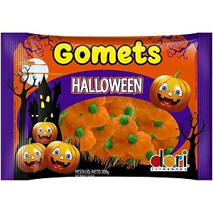 Bala de Goma Halloween em Formato de Abóbora - 300g - Dori