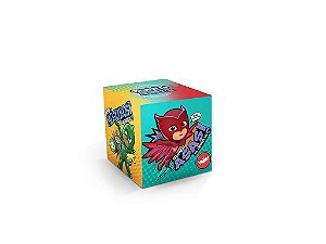 Cubo Decorativo Festa PJ Masks - 3 Unidades - Regina