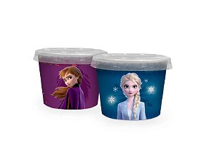 Copo de Papel com Tampa 120ml Festa Frozen 2 - 08 unidades - Regina