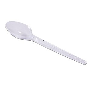 Colher Refeição Premium Cristal - 50 unidades - Prafesta