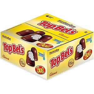 Marshmellow Topbel Tradicional 18 gramas - 50 Unidades