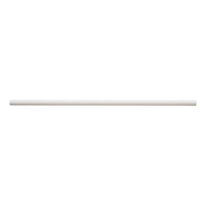 Canudo Papel Branco - Silver Plastic - 20 Un
