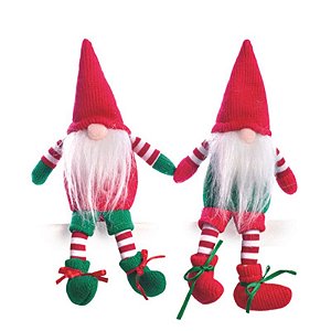 Kringle Roupa Listrada Vermelho  (Elfos)  - 1 Un