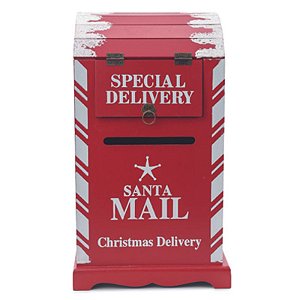 Caixa Correio Santa Mail Vermelho - 1 Un