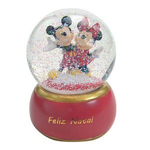 Globinho Mickey Minnie Vermelho Preto Amarelo 11cm   - 1 Un
