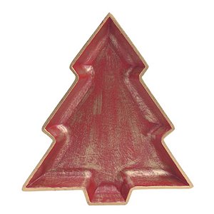 Prato Pinheiro Ouro Vermelho 30cm - 1 Un