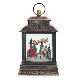 Lamparina Vilarejo com Led Bze 30cm 3AA   - 1 Un