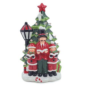 Cenário Coral Natalino com Led 40X21cm 3AAA - 1 Un