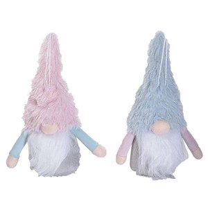 Enfeite Pendurar Kringle Sortido Rosa Azul Branco (Mini Box) - 1 Un