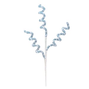 Pick 3 Canes Açucarado Azul com Branco (Trend Rainbow) - 1 Un