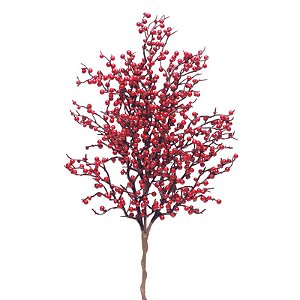 Galho Frutas Vermelho (Galhos Grandes) - 1 Un