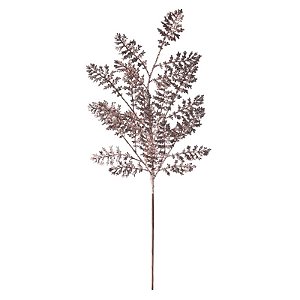 Pick Folhas Glitter Rose Gold - 1 Un