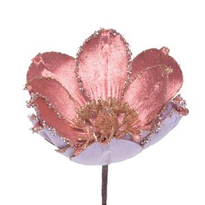 Magnolia Rose Gold (Flor Cabo Curto) - 1 Un