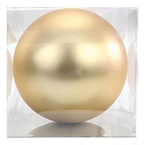 Bola Gigante Fosco Ouro 25cm - 1 Un