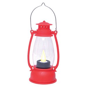 Lanterna Decorativo Vermelho 3Lr44 (Lanternas) - 1 Un