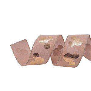Fita Mickey Nat Ouro 3,8X1000cm - 1 Un