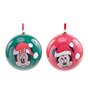 Bola Mickey 12cm - Jogo com 2 Peças