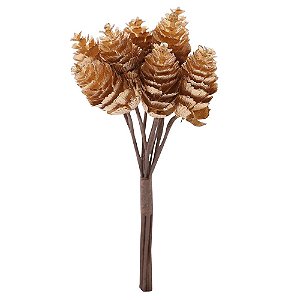 Pick com Pinhas Ouro 18cm - 1 Un