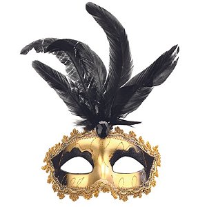Máscara Marselha Preto - 1 Un