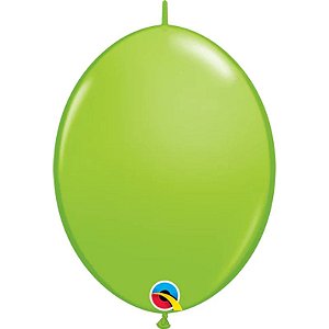 Balão Qualatex 6" - Q-Link Verde Lima - Liso Látex - 50 Un