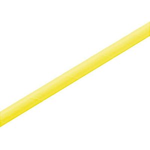 Canudo de Papel Liso 19,5cm Amarelo - 12 Un