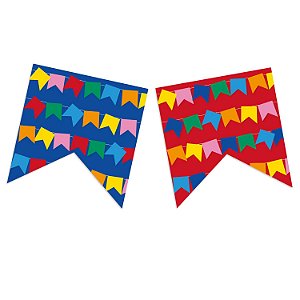 Bandeirinhas Junina Composê Grande 52x50cm - 1 Un