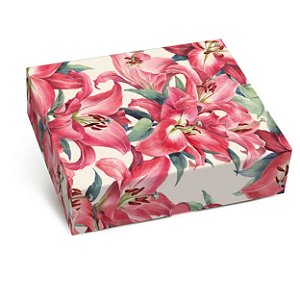 Caixa Retangular Tampa Fundo New Ruby P 17x13,5x4,5cm - 10 Un