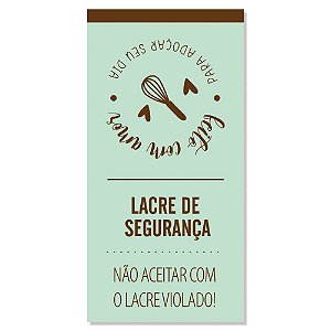 Etiqueta Adesiva 2x7cm Paglio Verde - 500 Un