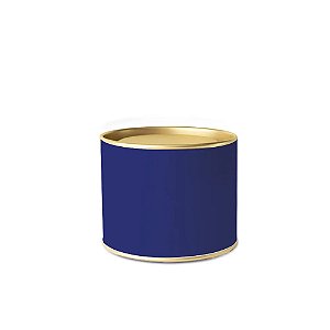 Lata Para Doces Liso Azul 10x7cm - 24 Un