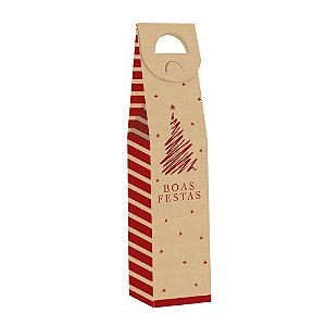 Caixa Para Vinho Lines 8,5x8,5x39cm - 10 Un